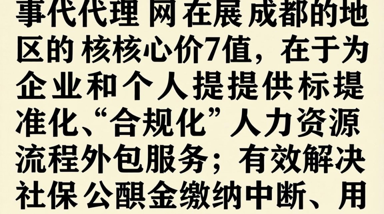 人事代理网成都哪家好?成都专业人事代理机构推荐