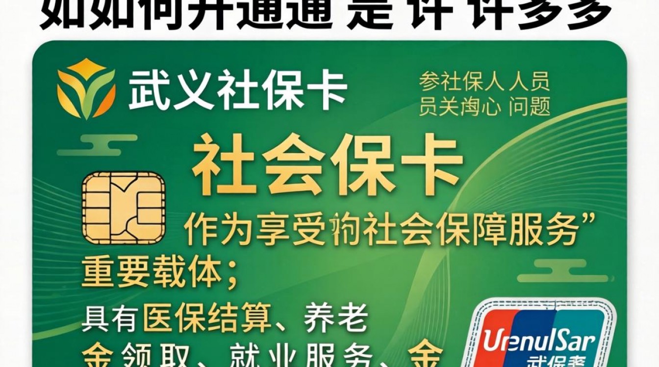 武义社保卡开通流程是怎样的？线上能办理吗？需要哪些材料？-图1
