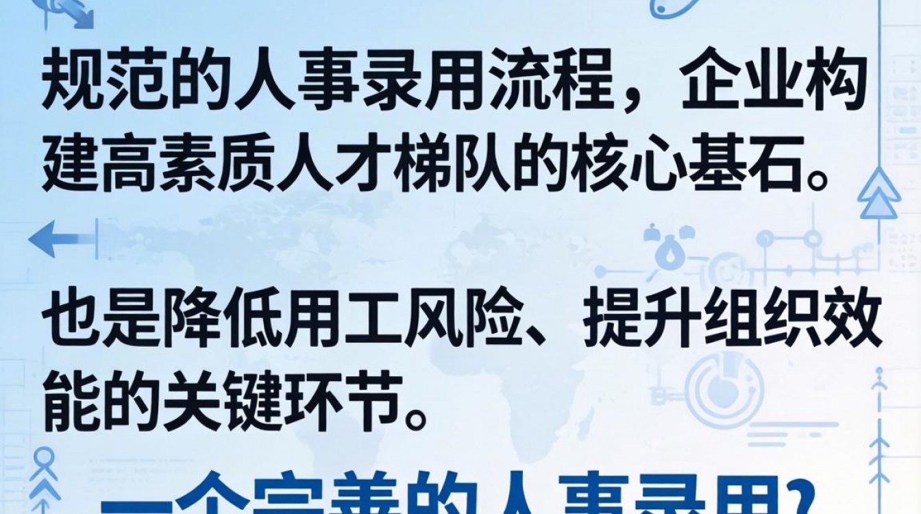 人事录用流程有哪些步骤?新员工入职办理流程怎么走-图3 人事录用流程有哪些步骤?新员工入职办理流程怎么走-图3