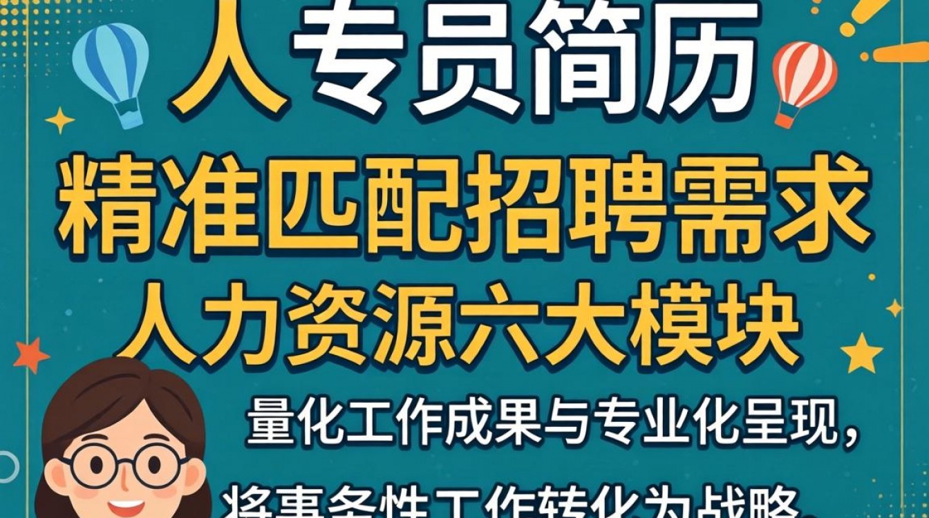 人事专员怎么写简历？简历制作技巧与模板分享-图3