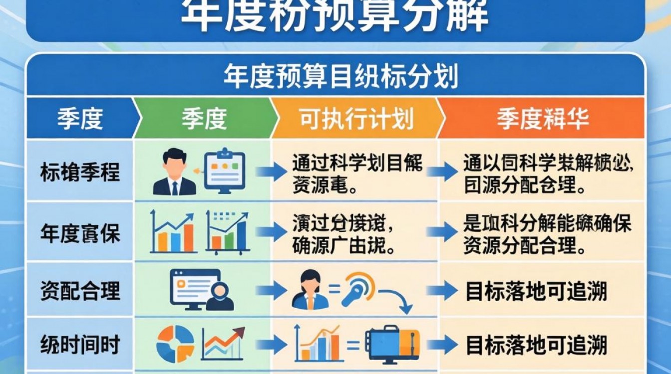 季度预算分解怎么做?各部门指标如何合理分配?-图3 季度预算分解怎么做?各部门指标如何合理分配?-图3