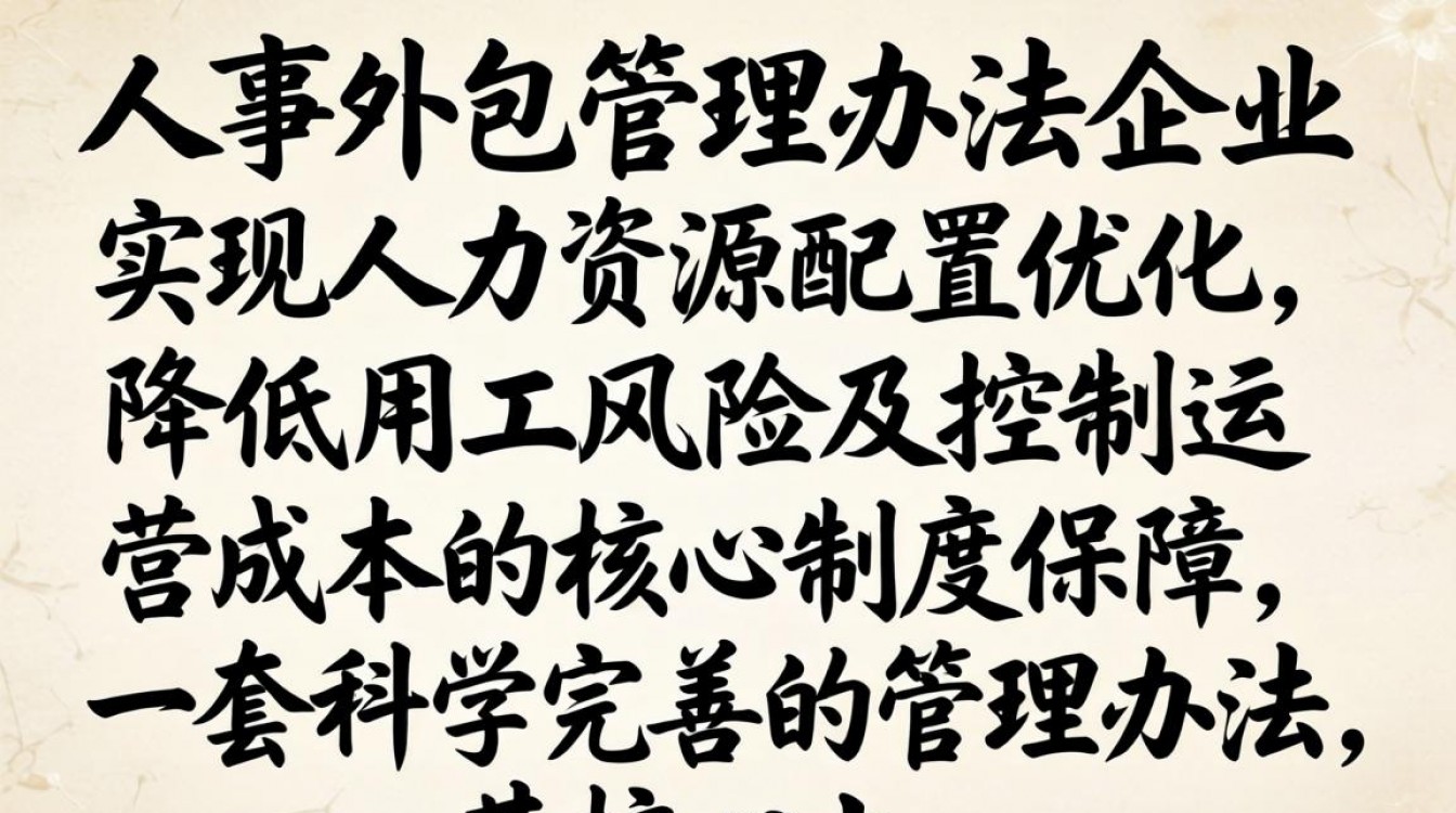 人事外包管理办法-图3 人事外包管理办法-图3