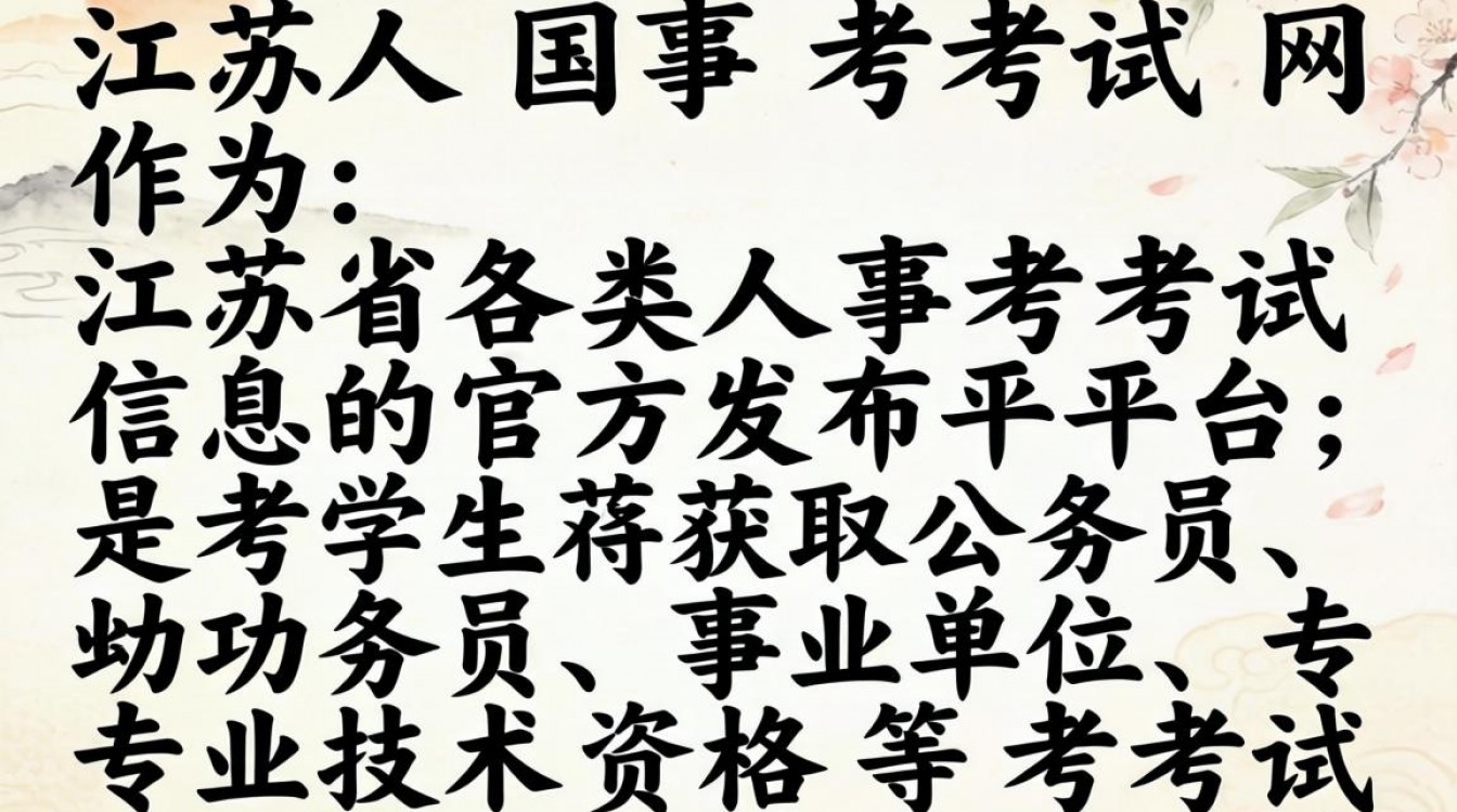 江苏人事考试网官网报名入口在哪里?江苏事业单位考试时间安排-图1 江苏人事考试网官网报名入口在哪里?江苏事业单位考试时间安排-图1