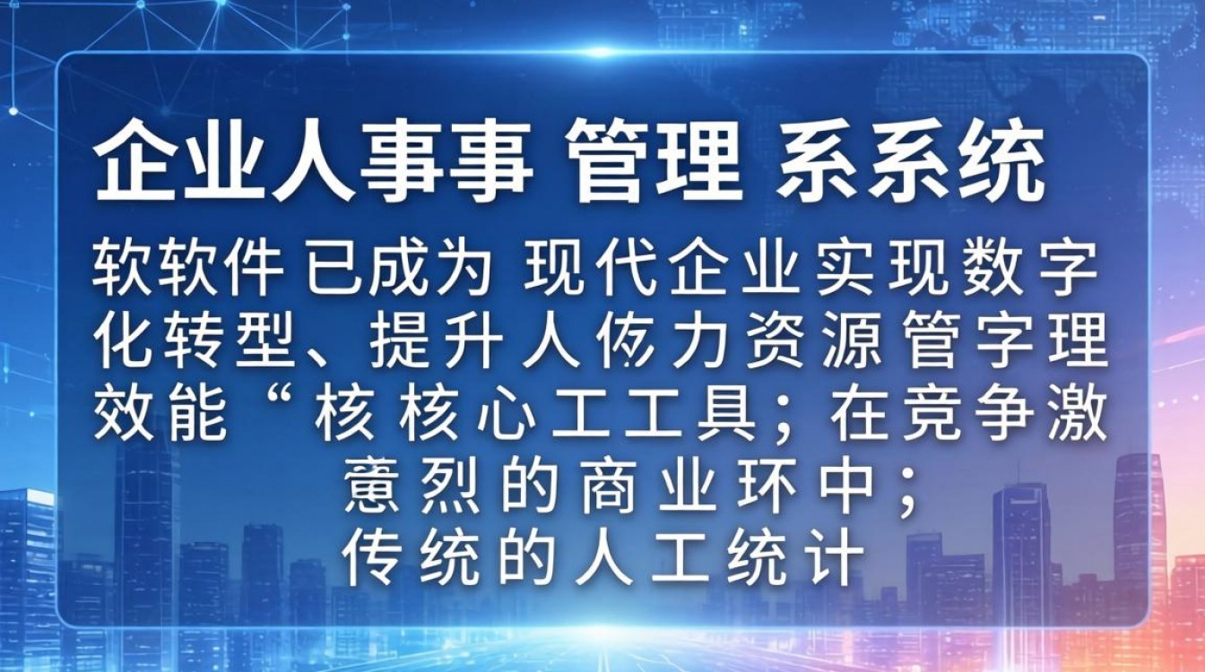企业人事管理系统软件-图1