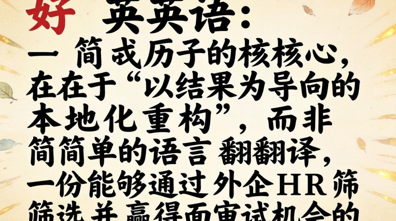 英语简历技巧怎么写？如何写出高通过率的英语简历-图2