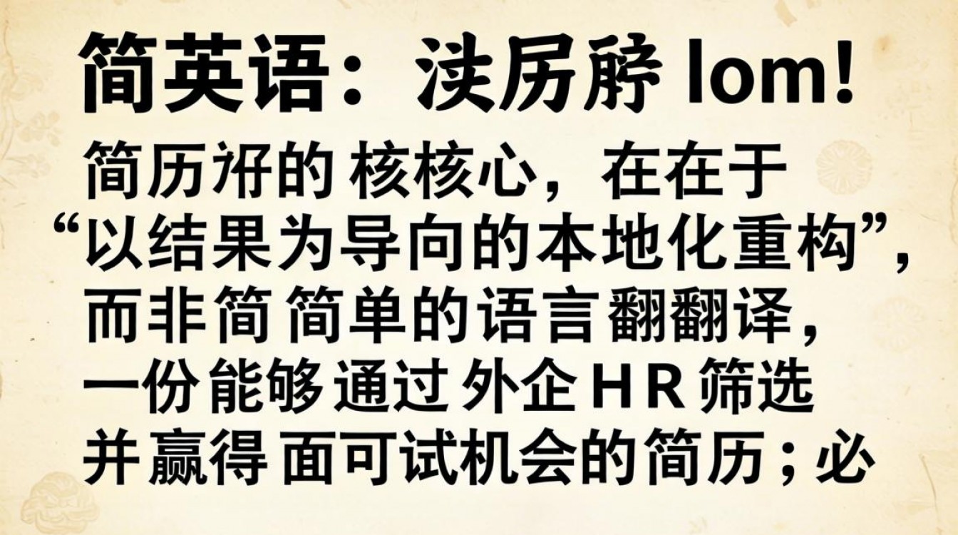 英语简历技巧怎么写？如何写出高通过率的英语简历-图3