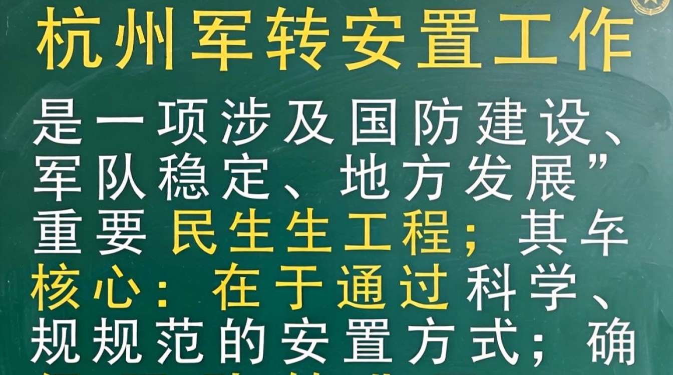 杭州军转安置如何?岗位选择与政策解读全攻略-图3 杭州军转安置如何?岗位选择与政策解读全攻略-图3