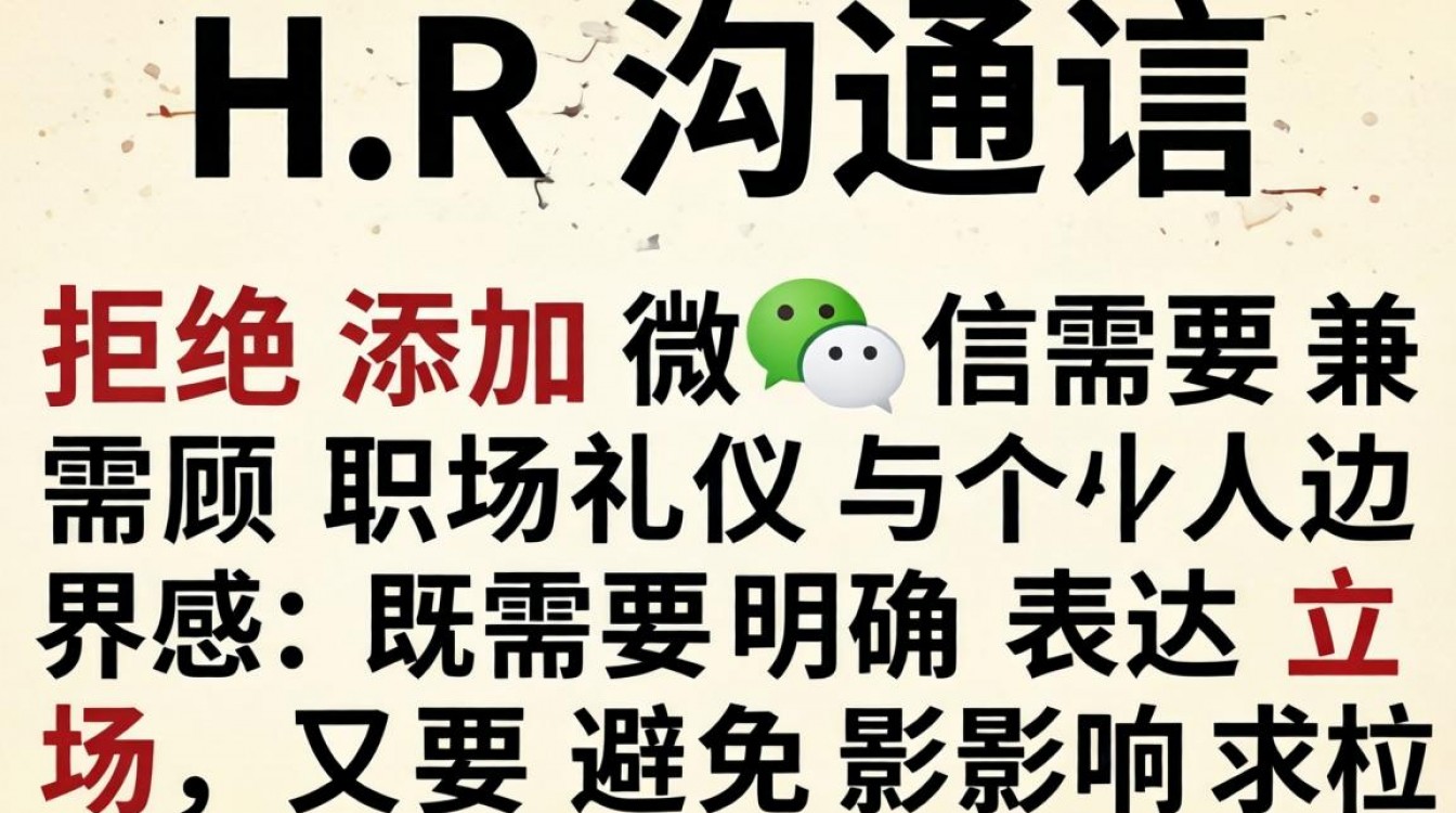 如何委婉拒绝HR加微信请求不伤和气？-图3