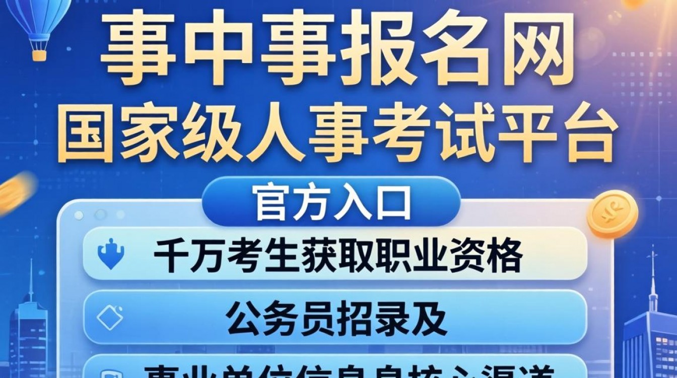 中国人事报名网是哪个?中国人事报名网官网入口在哪找-图1 中国人事报名网是哪个?中国人事报名网官网入口在哪找-图1