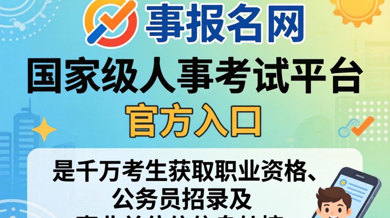 中国人事报名网是哪个?中国人事报名网官网入口在哪找-图3 中国人事报名网是哪个?中国人事报名网官网入口在哪找-图3