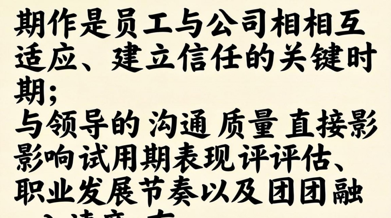 试用期高效沟通领导技巧,顺利通过考核关键点有哪些?-图2 试用期高效沟通领导技巧,顺利通过考核关键点有哪些?-图2