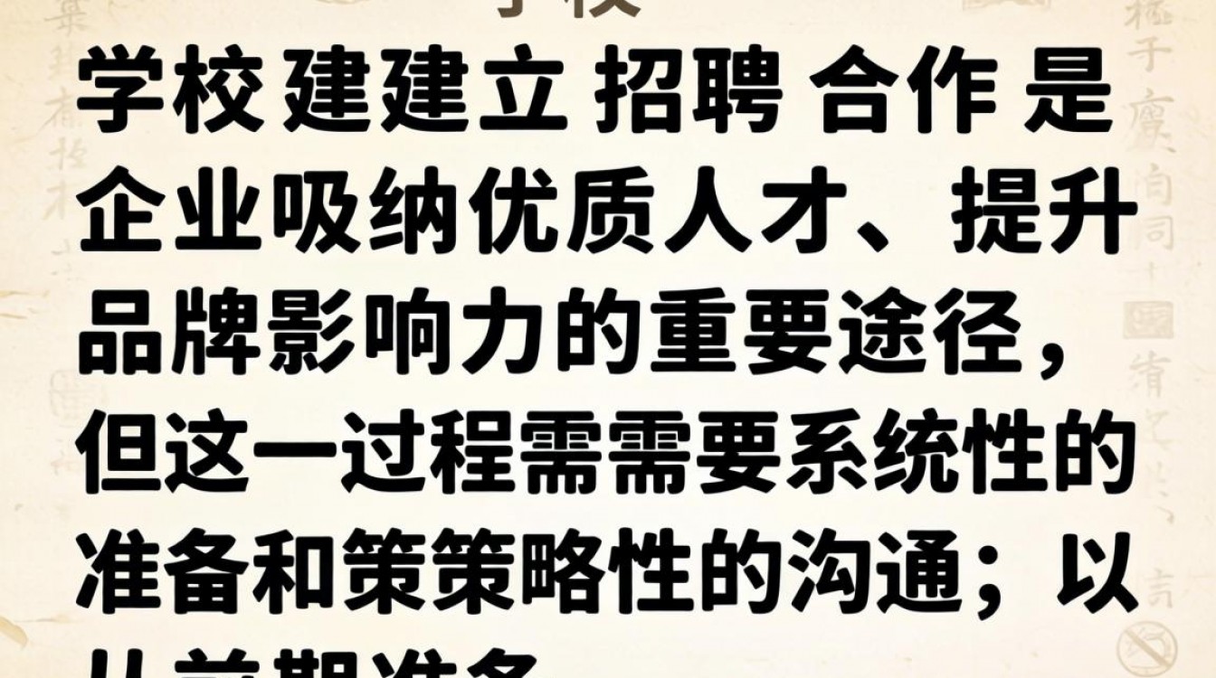学校招聘合作怎么谈?有哪些高效沟通技巧和注意事项?-图2 学校招聘合作怎么谈?有哪些高效沟通技巧和注意事项?-图2