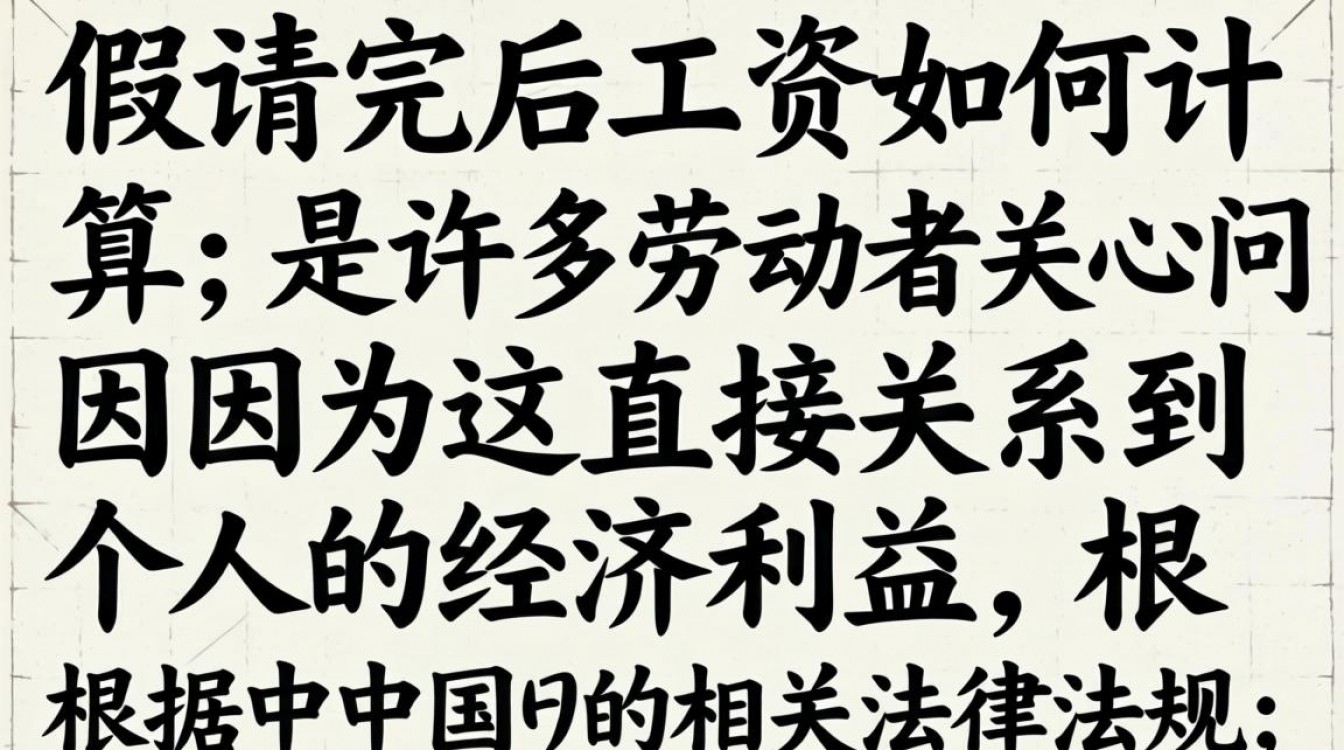 病假结束后工资到底怎么算?有固定标准吗?