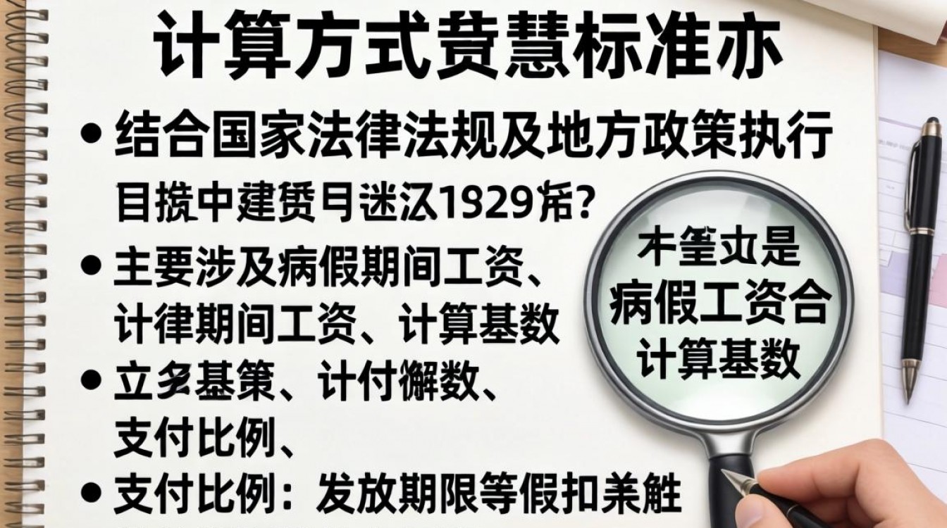 职工病假工资发放标准是什么?计算方式是怎样的?