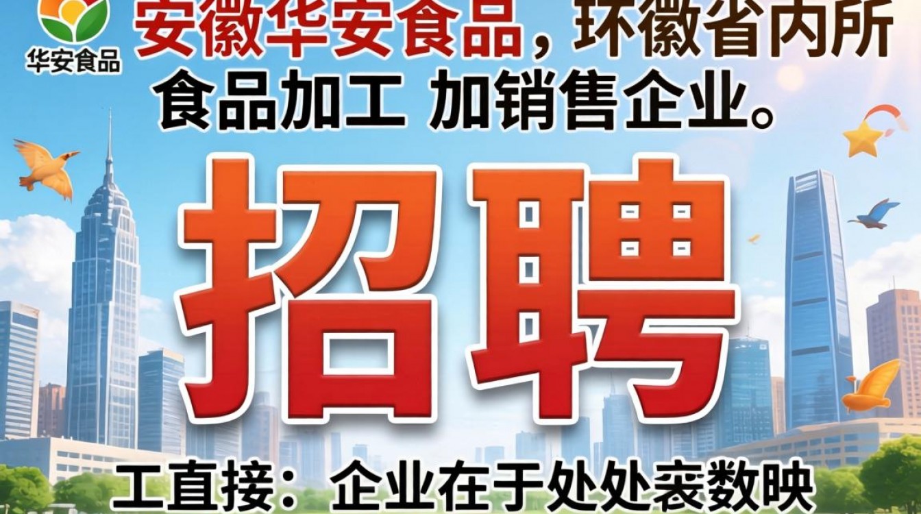 安徽华安食品招聘-图1 安徽华安食品招聘-图1