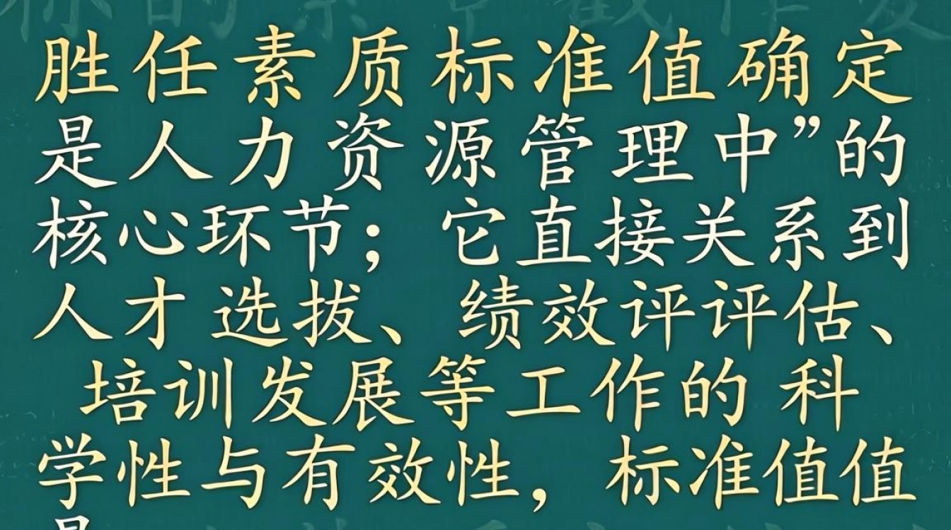 胜任素质标准值如何科学确定?-图2 胜任素质标准值如何科学确定?-图2