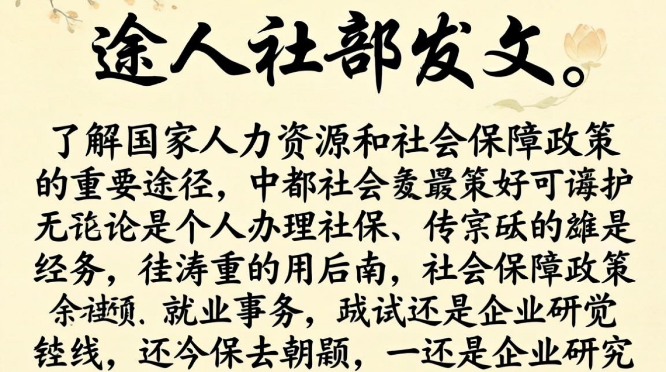 如何查人社部政策文件?2024最新查询入口在哪?-图2 如何查人社部政策文件?2024最新查询入口在哪?-图2