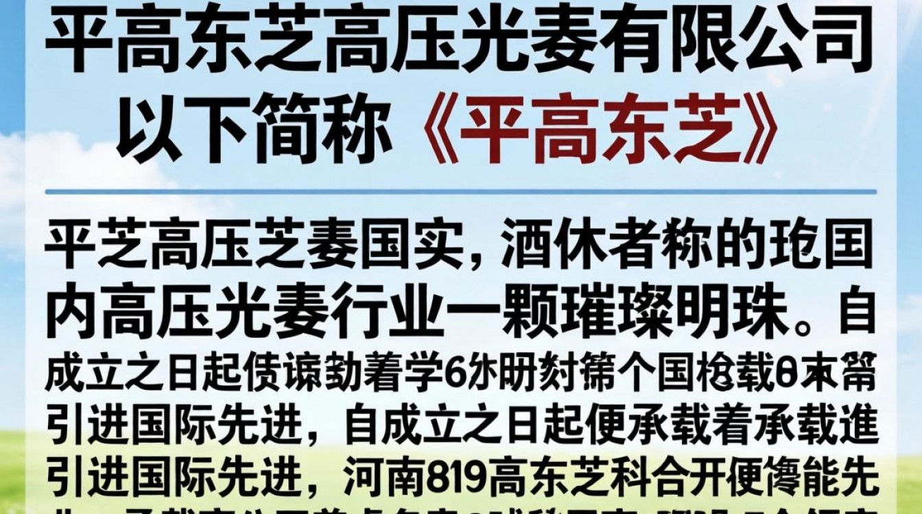 平高东芝怎么样,平高东芝工资待遇及发展前景如何-图1 平高东芝怎么样,平高东芝工资待遇及发展前景如何-图1