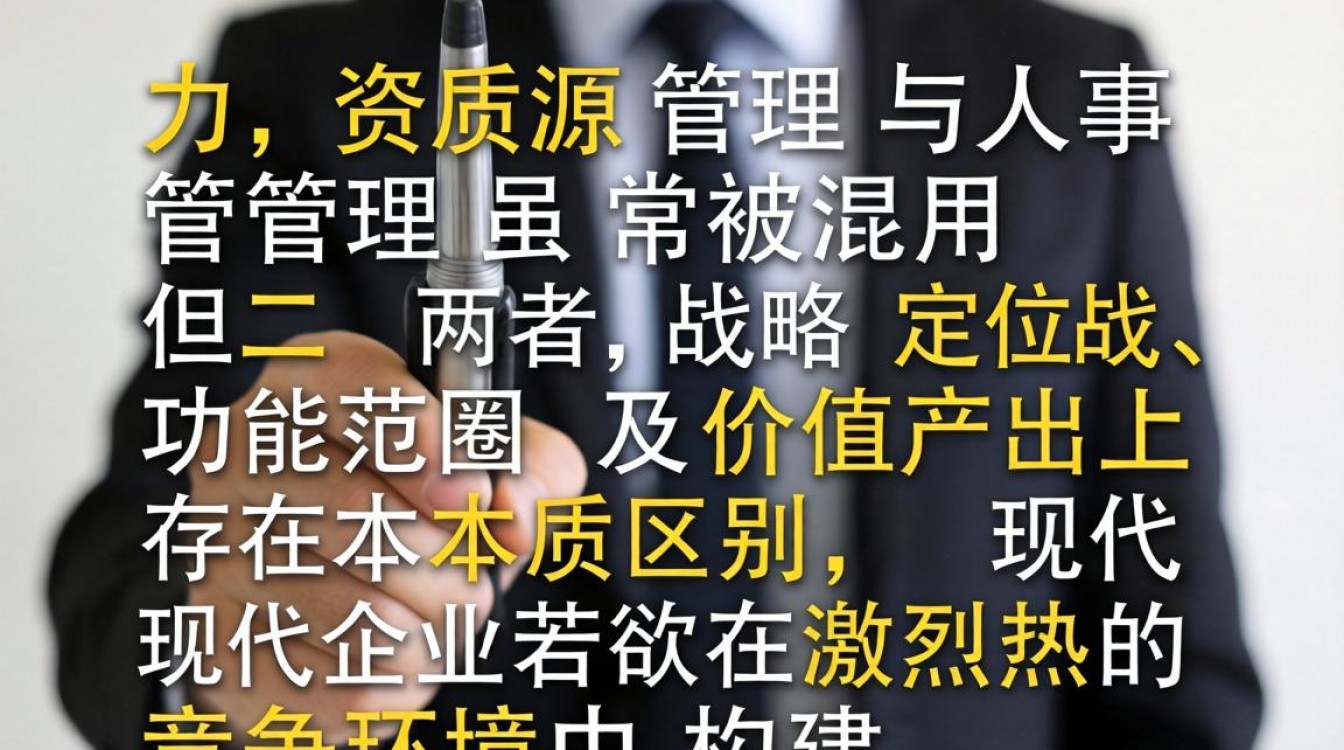 人事管理和人力资源管理有什么区别,零基础怎么入门?-图1 人事管理和人力资源管理有什么区别,零基础怎么入门?-图1