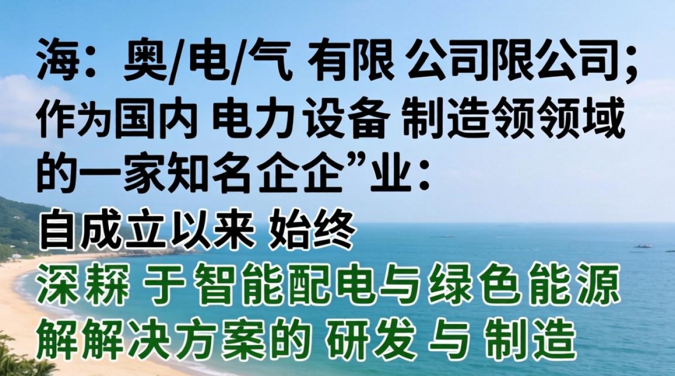 海奥电气怎么样?口碑与实力深度解析,海奥电气产品质量好不好-图2 海奥电气怎么样?口碑与实力深度解析,海奥电气产品质量好不好-图2
