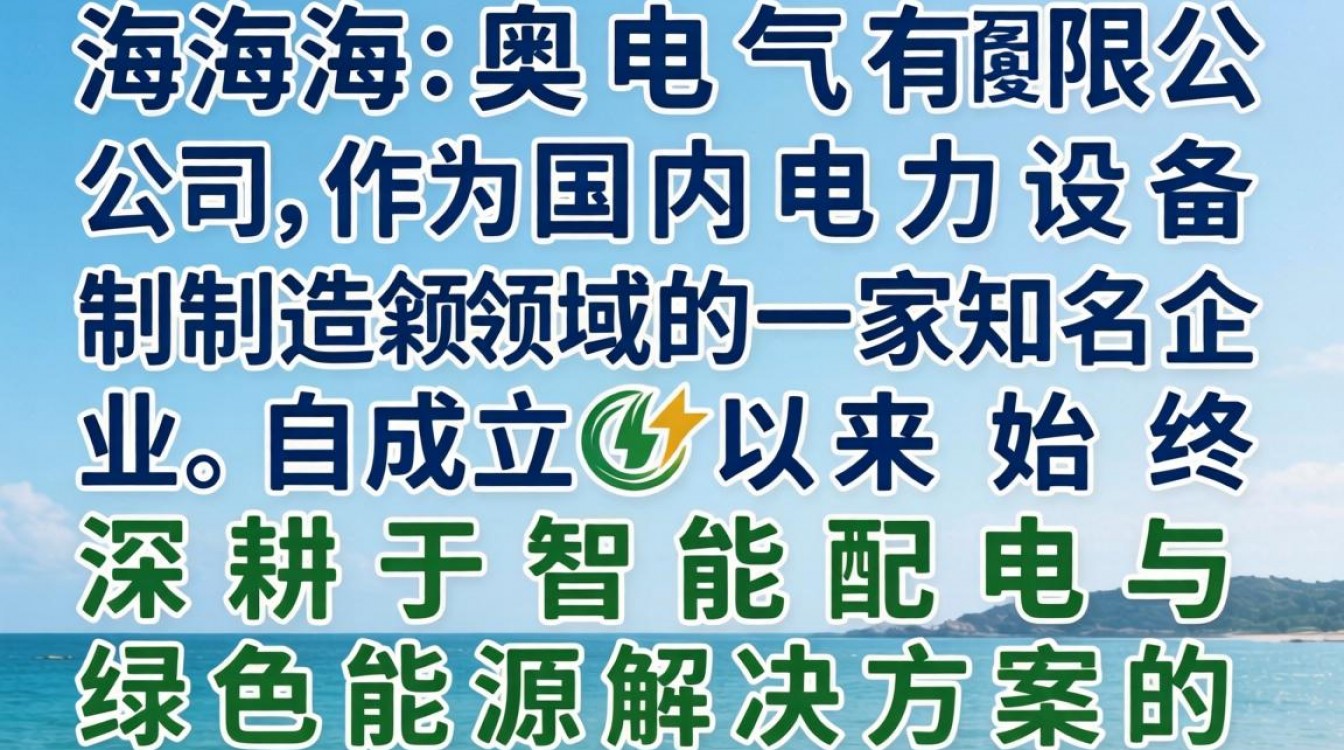 海奥电气怎么样?口碑与实力深度解析,海奥电气产品质量好不好-图3 海奥电气怎么样?口碑与实力深度解析,海奥电气产品质量好不好-图3