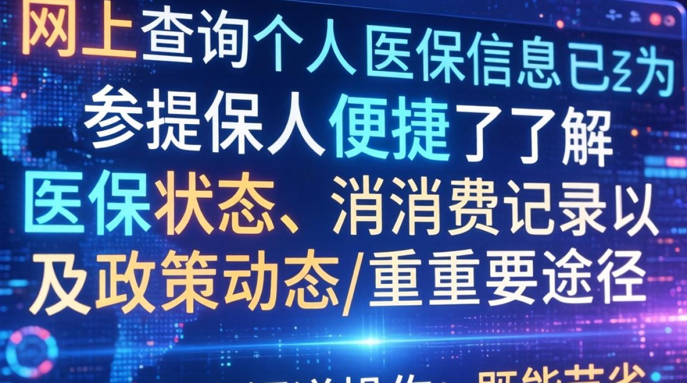 网上怎么查个人医保账户?缴费记录和余额怎么查?