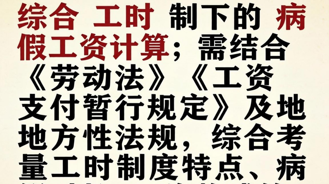 综合工时制病假工资怎么算?扣减规定有哪些细节?-图1 综合工时制病假工资怎么算?扣减规定有哪些细节?-图1