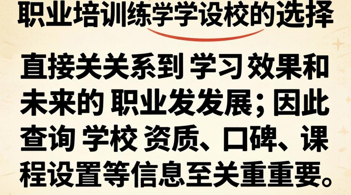 职业培训学校怎么查?靠谱机构辨别方法有哪些?-图2 职业培训学校怎么查?靠谱机构辨别方法有哪些?-图2