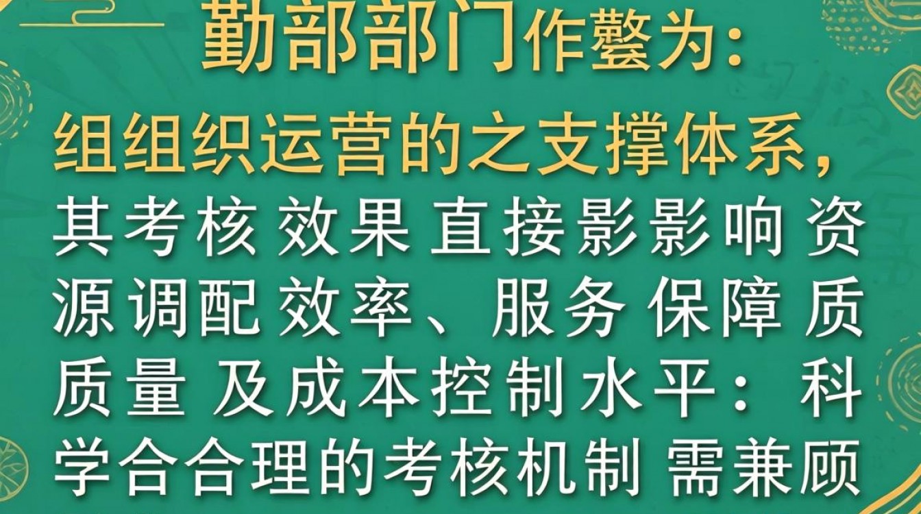 后勤部门绩效考核指标该如何科学设置？-图3