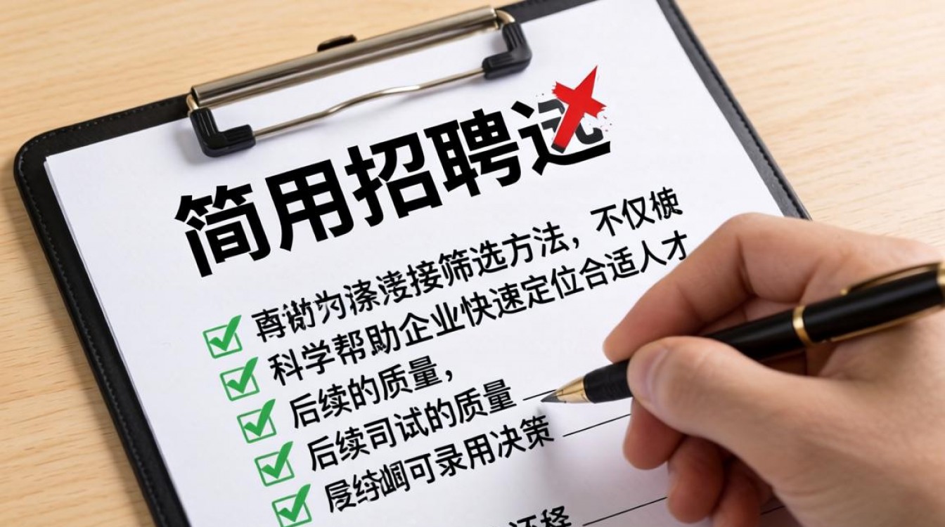 如何高效筛选简历?举例说明关键步骤与技巧。