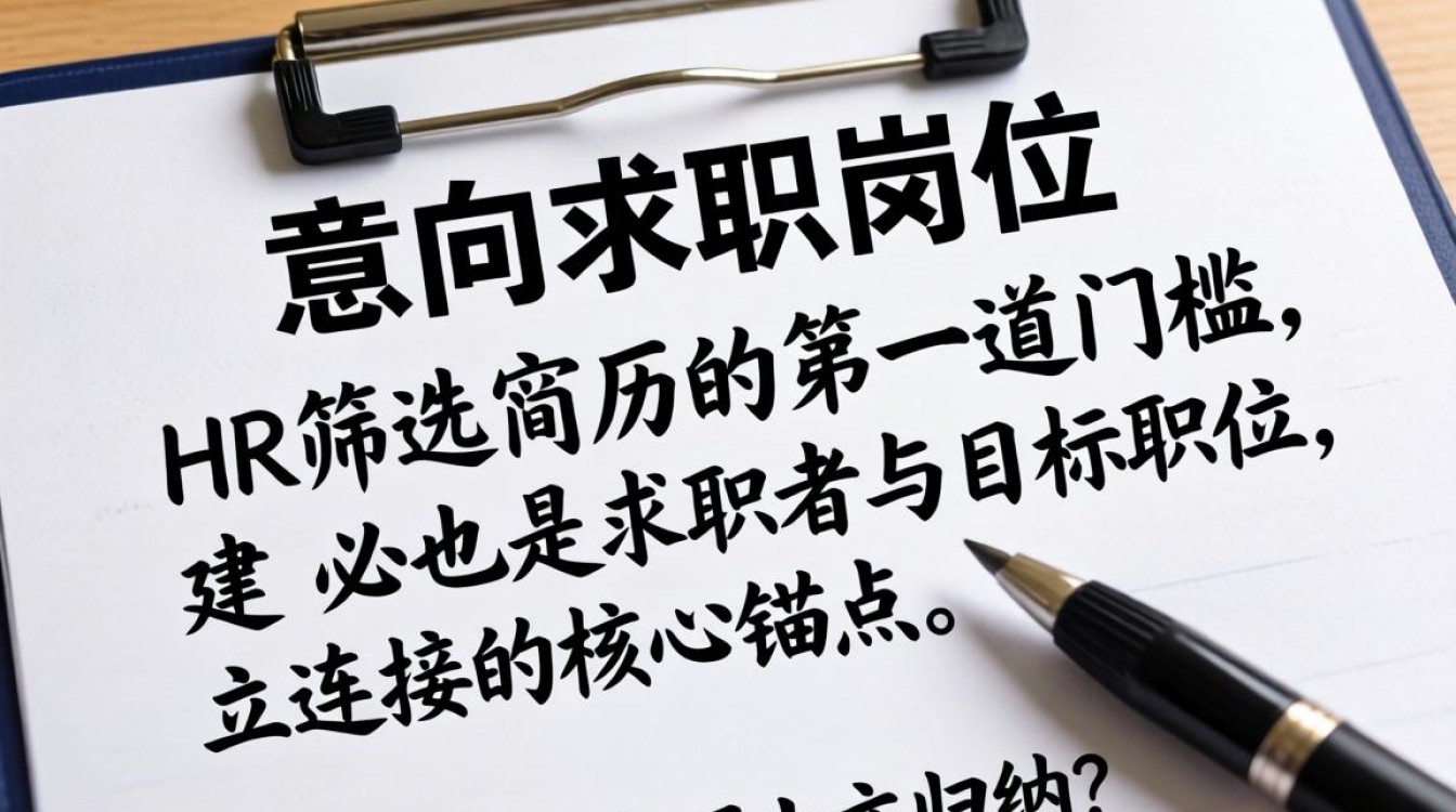 意向求职岗位怎么写?求职意向填写技巧指南-图3 意向求职岗位怎么写?求职意向填写技巧指南-图3