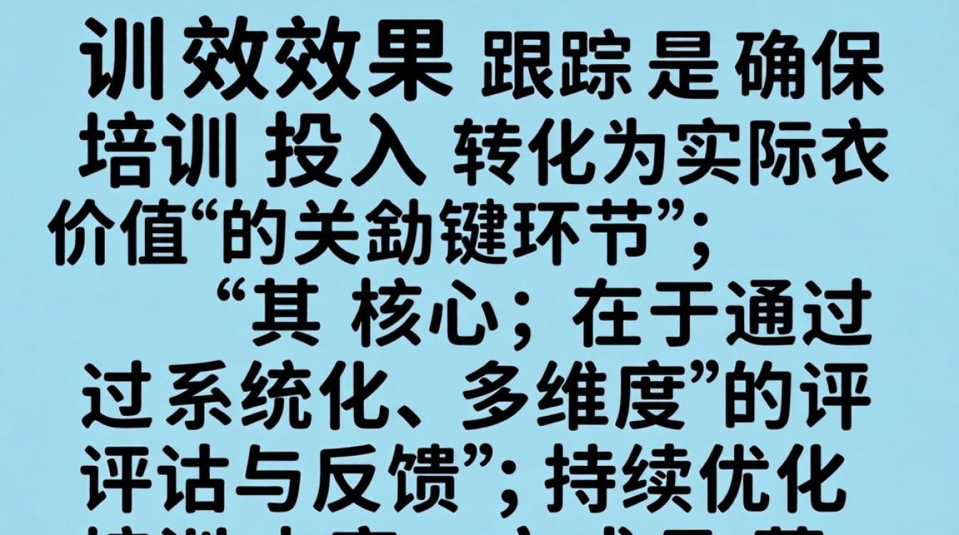 培训效果跟踪怎么做才能确保培训真正落地见效?