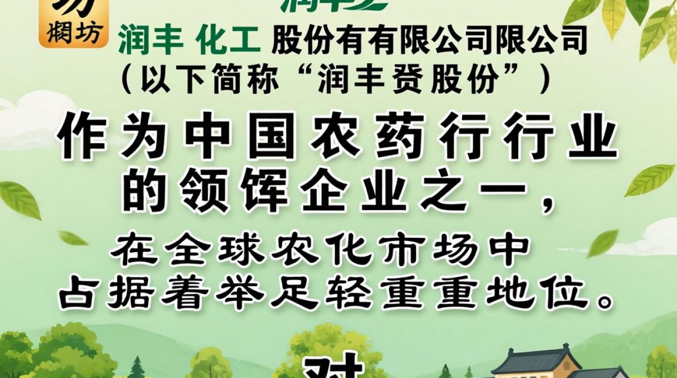 潍坊润丰化工怎么样?潍坊润丰化工待遇好吗-图3 潍坊润丰化工怎么样?潍坊润丰化工待遇好吗-图3