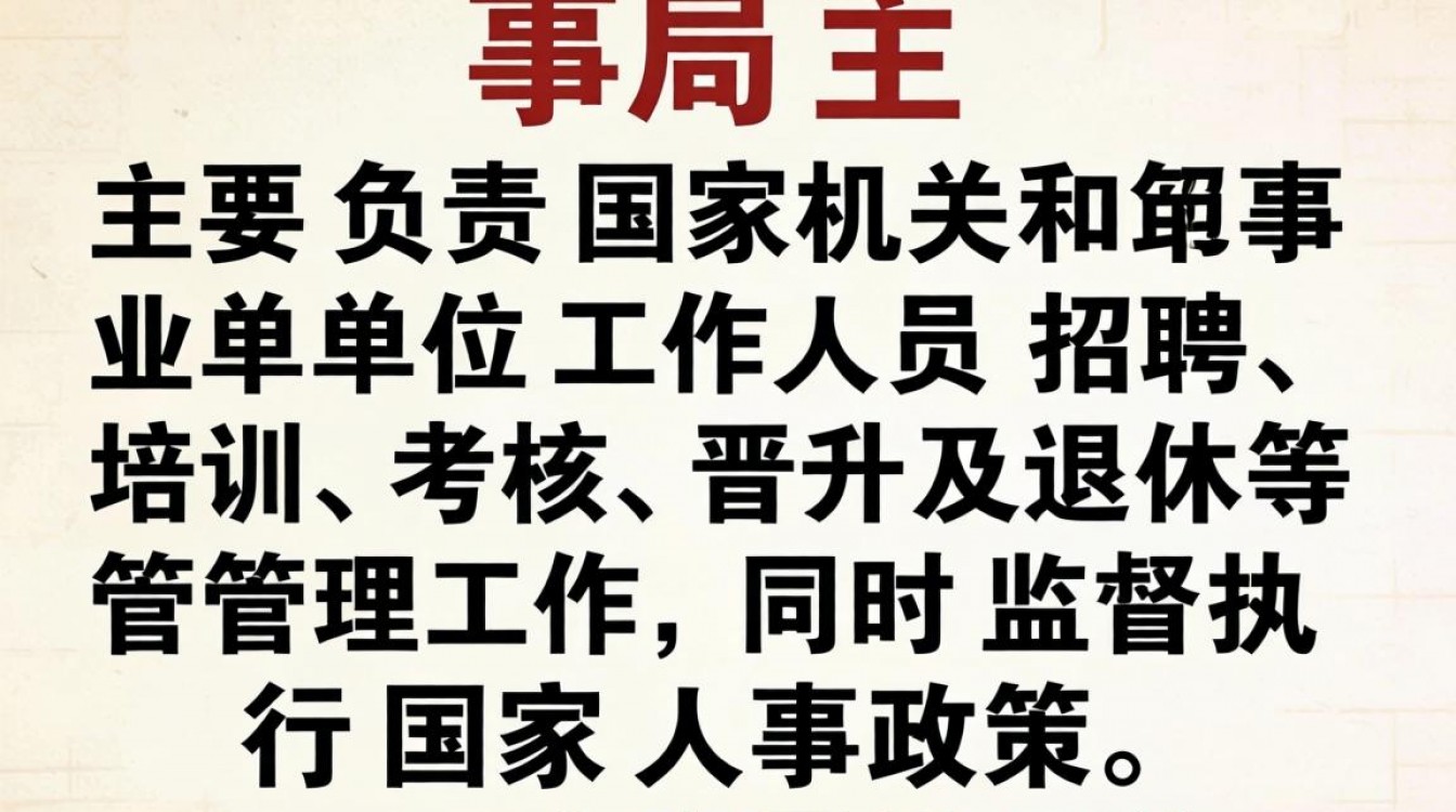 人事局在政府机构中扮演着什么样的角色?-图3 人事局在政府机构中扮演着什么样的角色?-图3