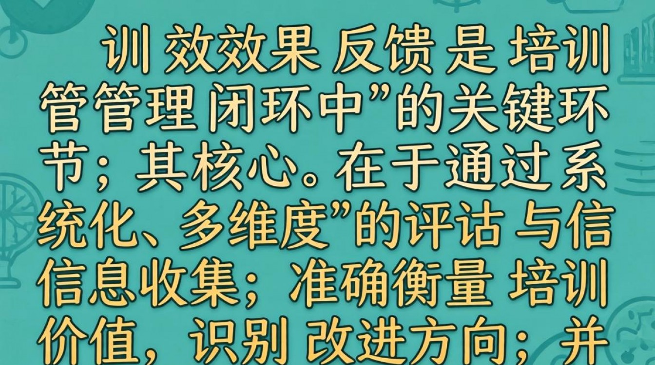 如何有效反馈培训效果,提升员工能力与组织绩效?