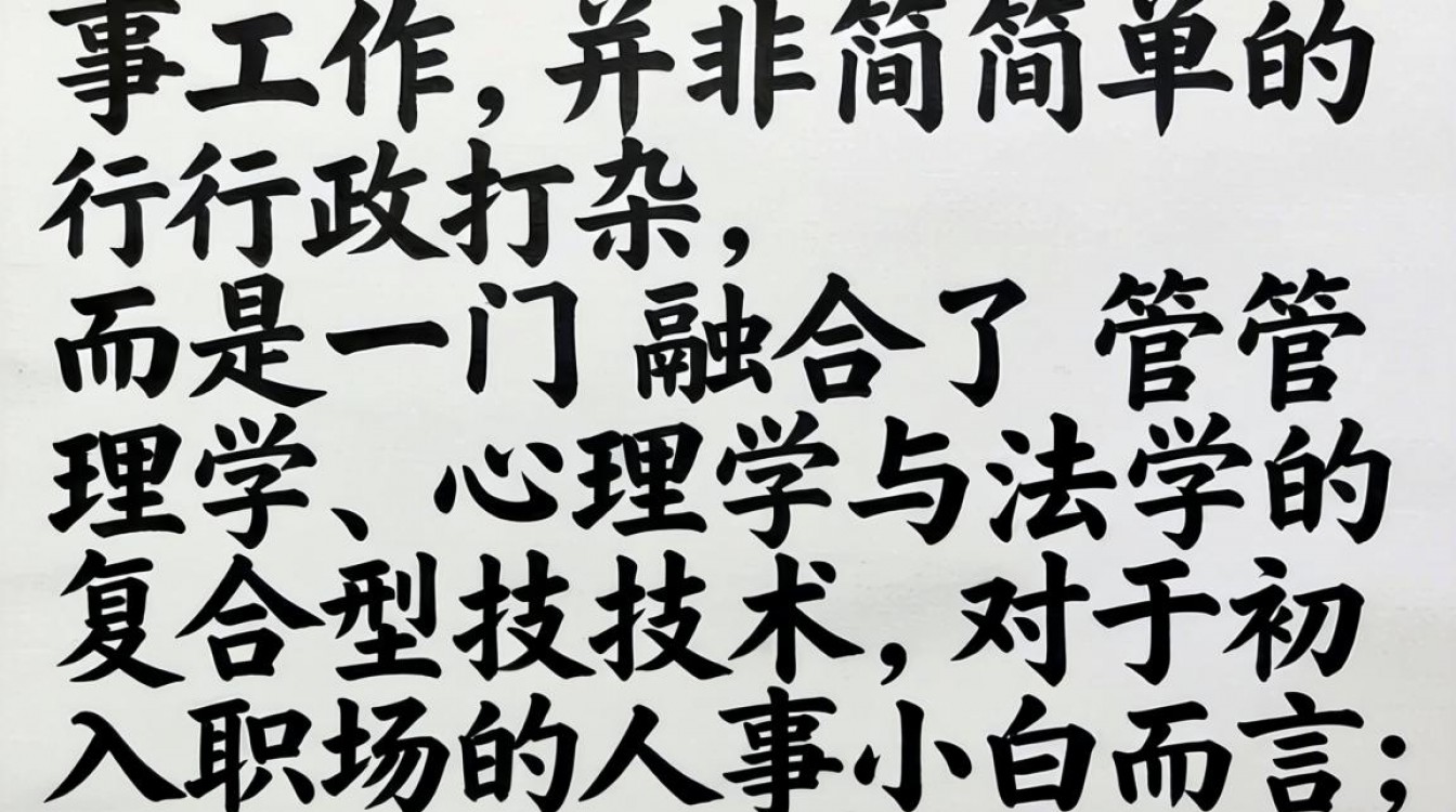 人事小白经验-图1