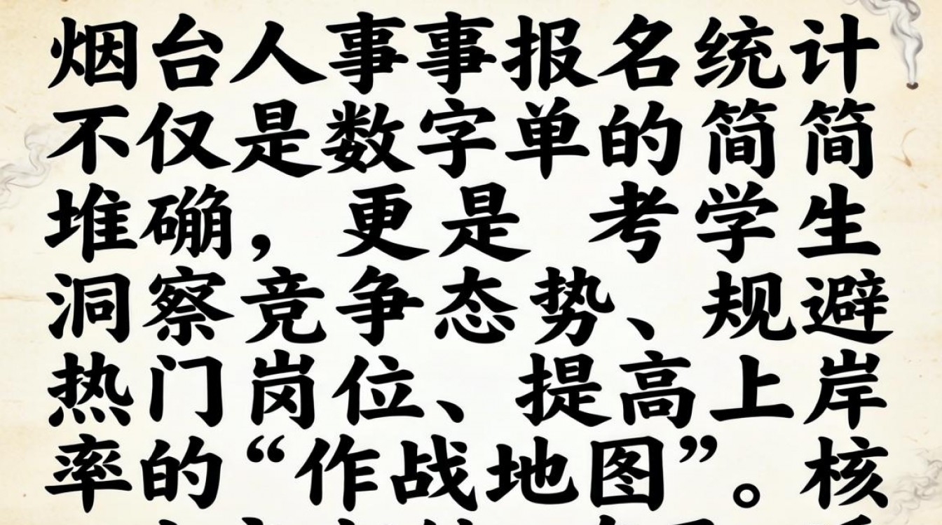 烟台人事报名统计-图1