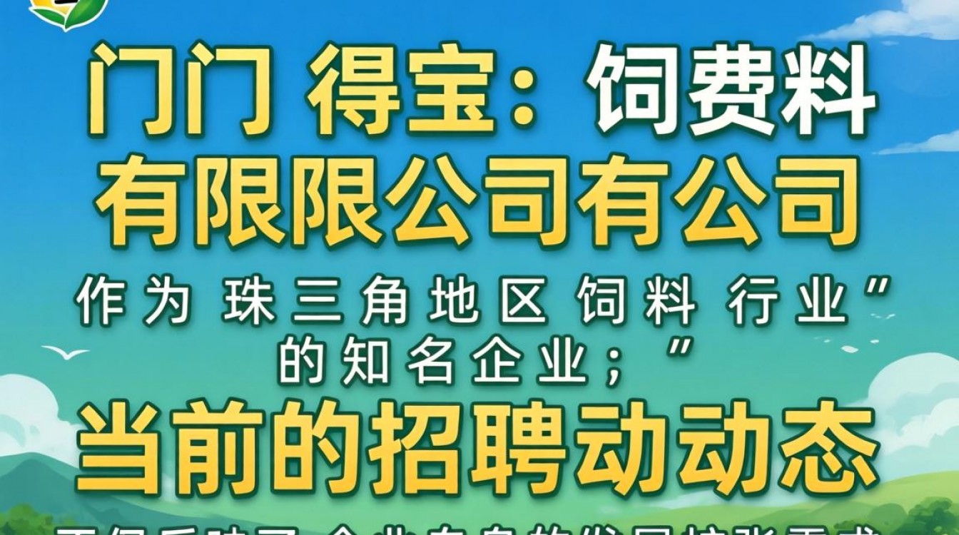 江门得宝饲料招聘-图2