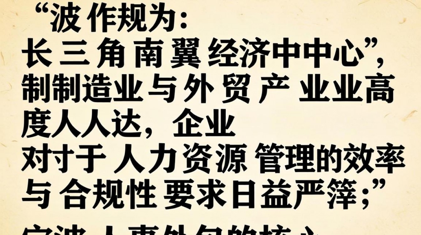 宁波人事外包靠谱吗?宁波人事外包公司哪家好-图3 宁波人事外包靠谱吗?宁波人事外包公司哪家好-图3
