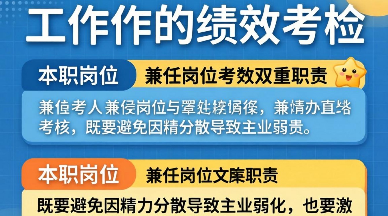 兼任岗位的绩效考核指标该怎么设计才合理？-图1