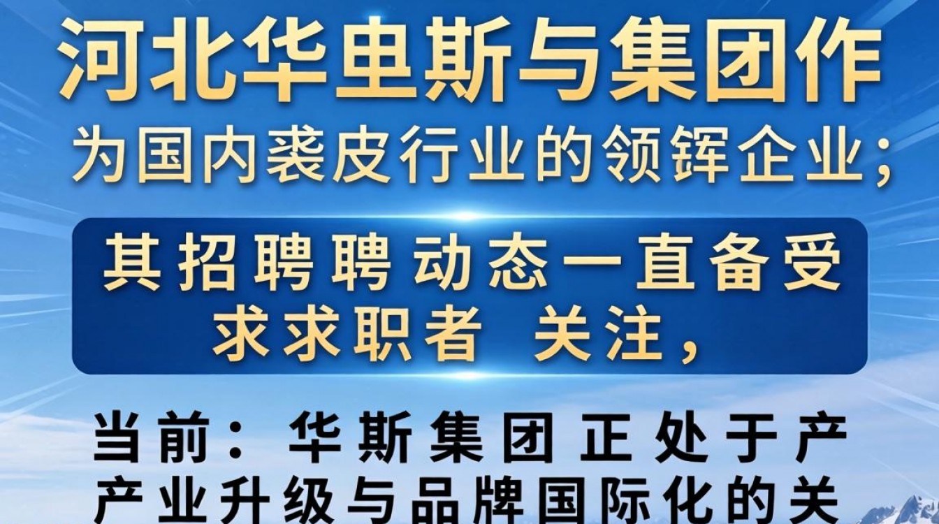 河北华斯集团招聘信息最新,河北华斯集团招聘条件有哪些?-图1 河北华斯集团招聘信息最新,河北华斯集团招聘条件有哪些?-图1