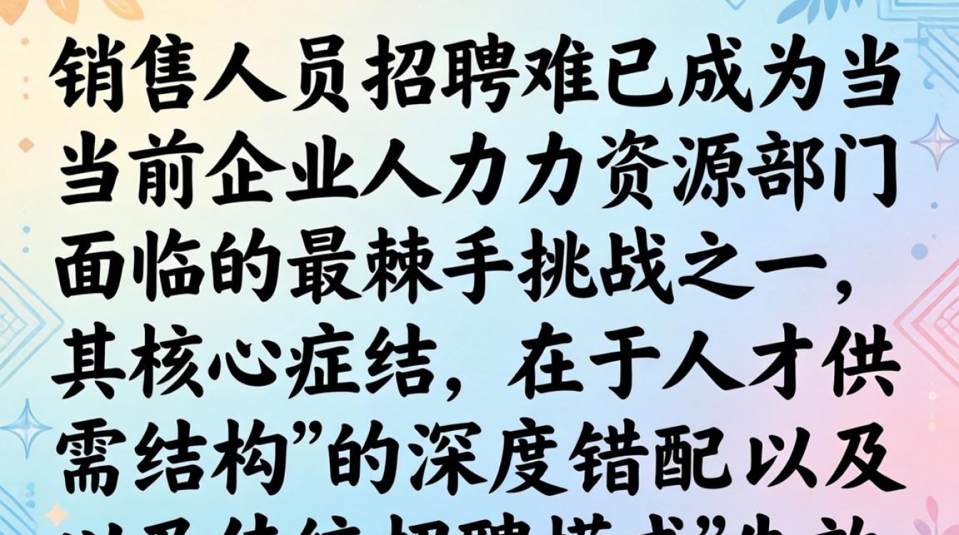 销售人员难招聘怎么办?为什么销售岗位一直招不到人
