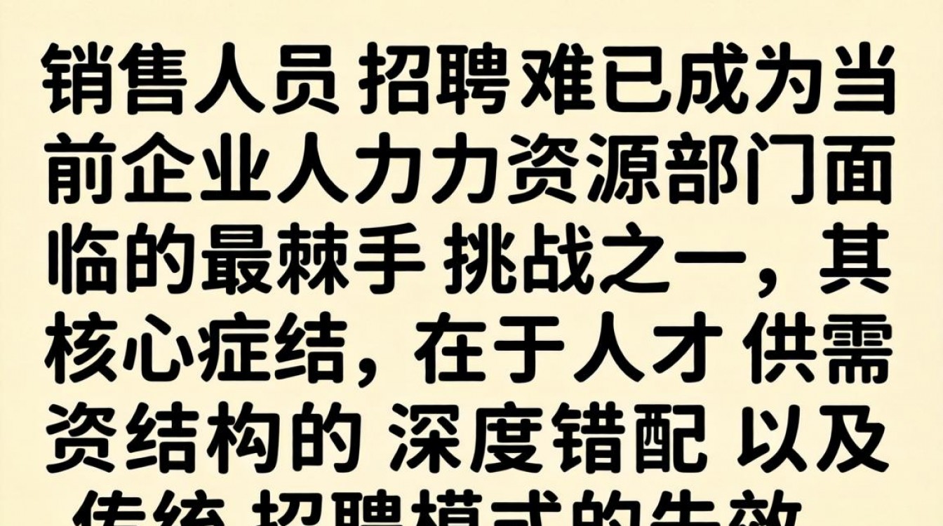 销售人员难招聘怎么办?为什么销售岗位一直招不到人-图2 销售人员难招聘怎么办?为什么销售岗位一直招不到人-图2