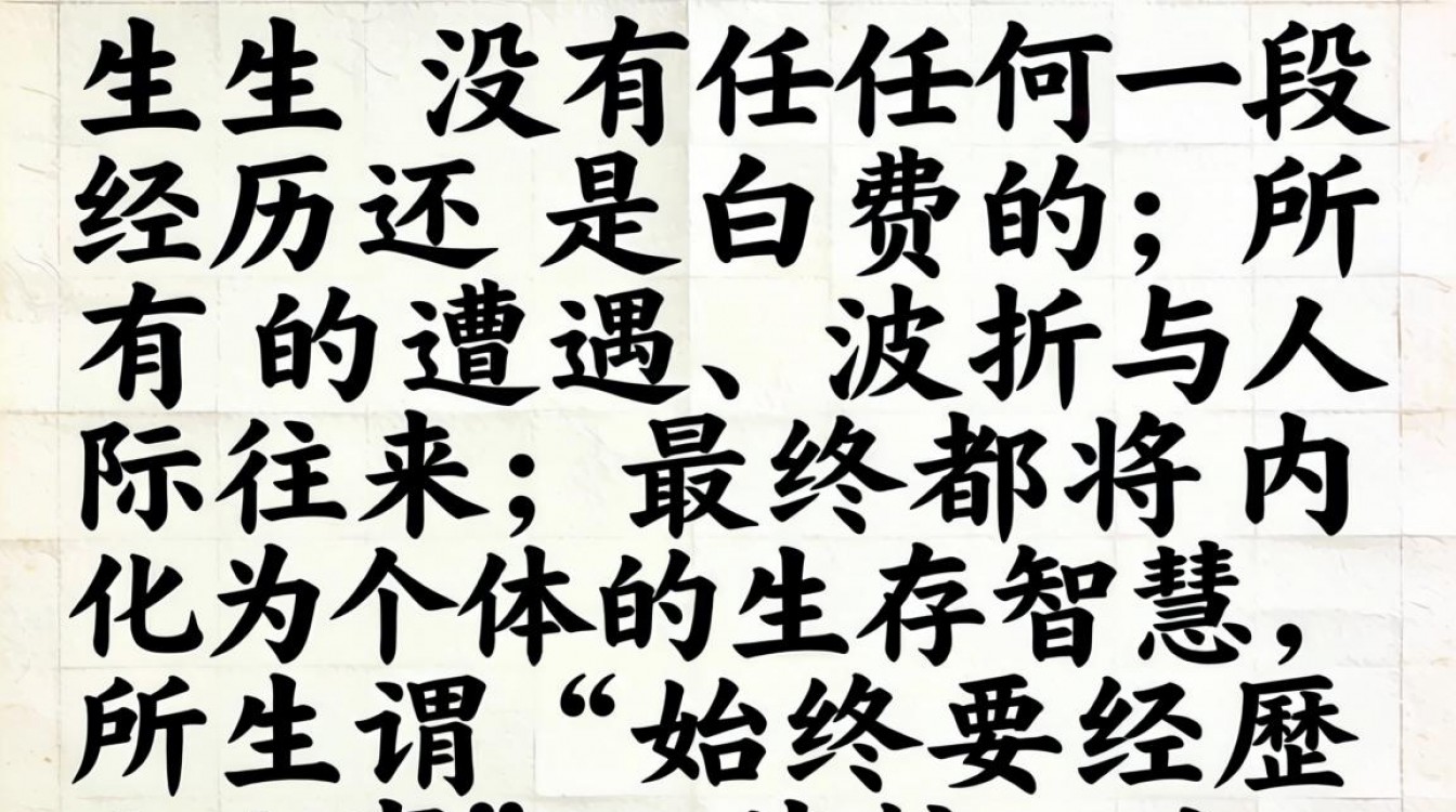 始终要经历人事-图1