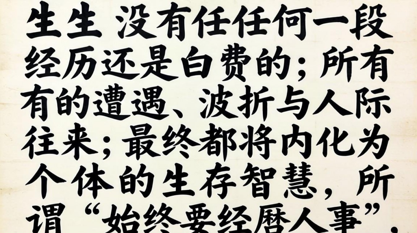始终要经历人事-图3