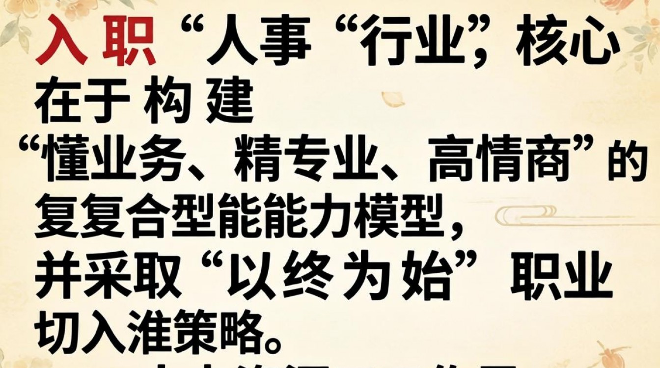 想入职人事行业需要什么条件？零基础怎么入行人事？-图3