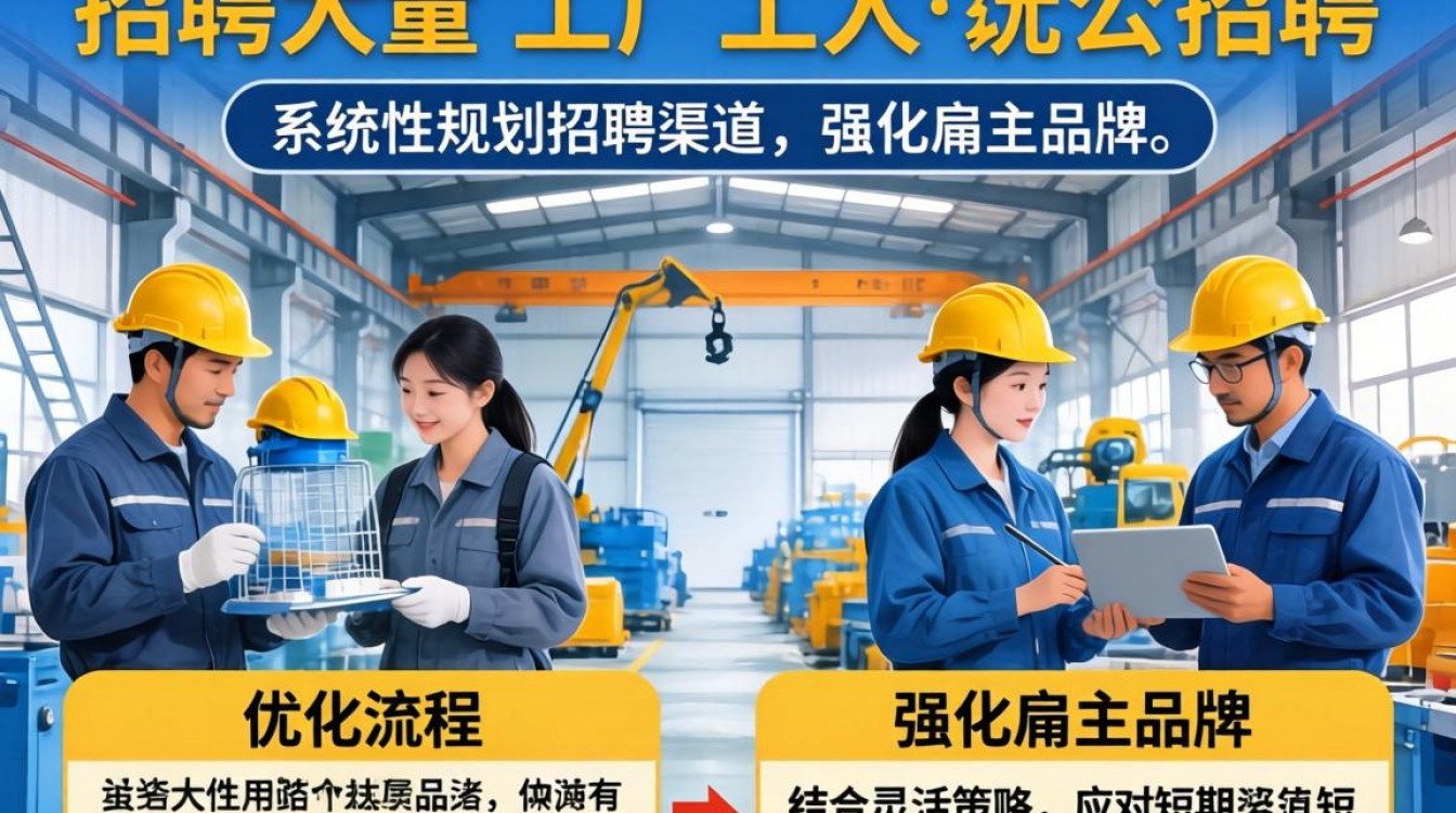 如何高效招聘大量工厂工人?这5个渠道和3个技巧必须掌握!-图3 如何高效招聘大量工厂工人?这5个渠道和3个技巧必须掌握!-图3
