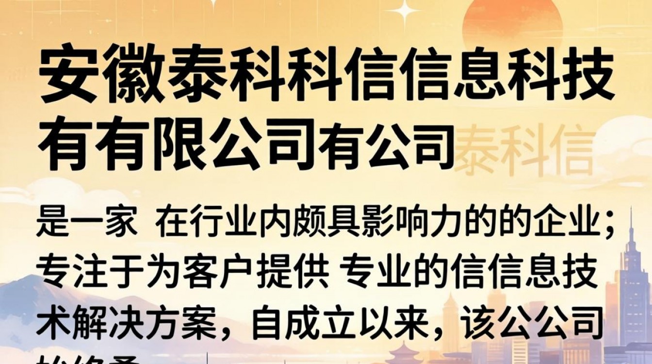 安徽泰科信息怎么样-图1 安徽泰科信息怎么样-图1