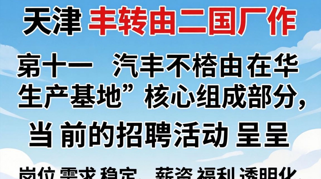 天津丰田二厂招聘-图3 天津丰田二厂招聘-图3