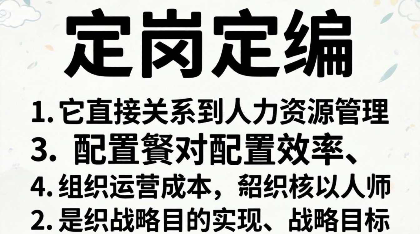 如何进行定岗定编？中小企业如何科学定岗定编？-图2